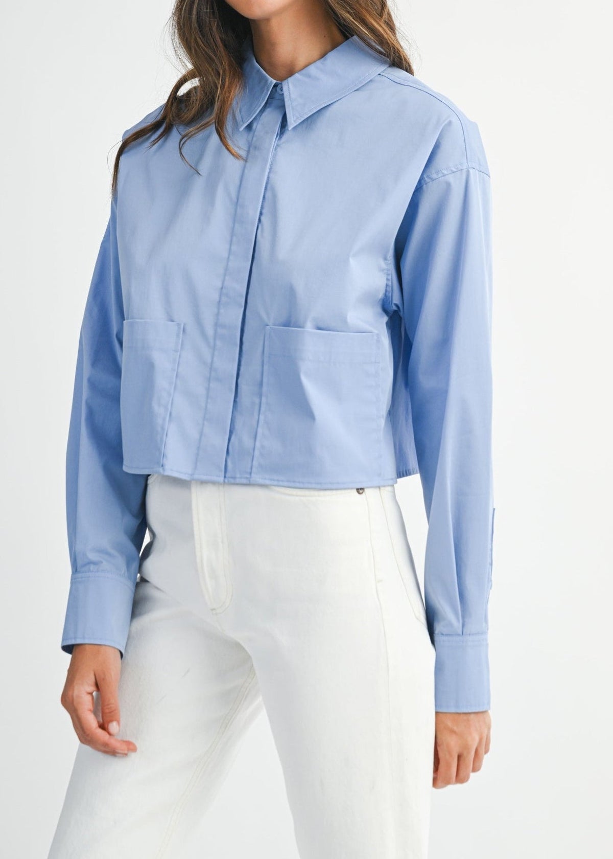 HAILEY CROPPED CLASSIC TOP