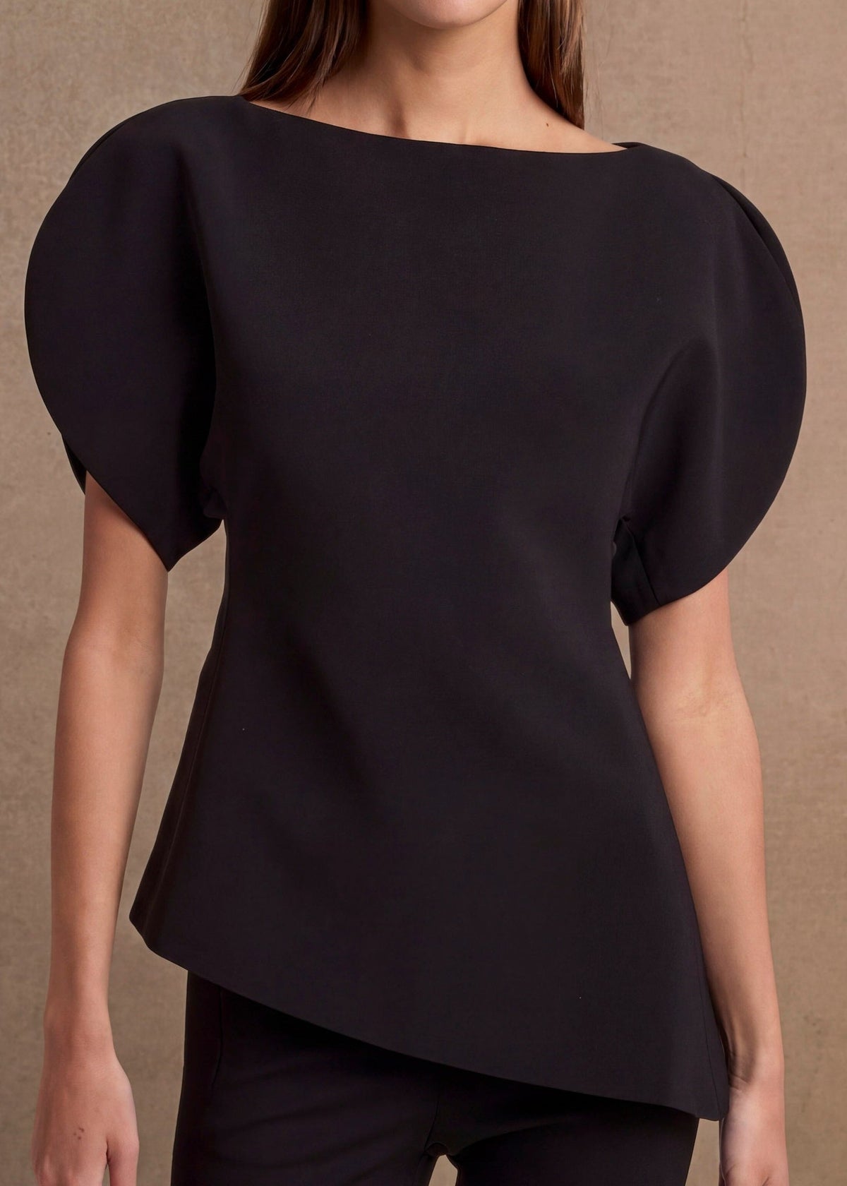 RUTH STRUCTURED ASYMMETRICAL TOP