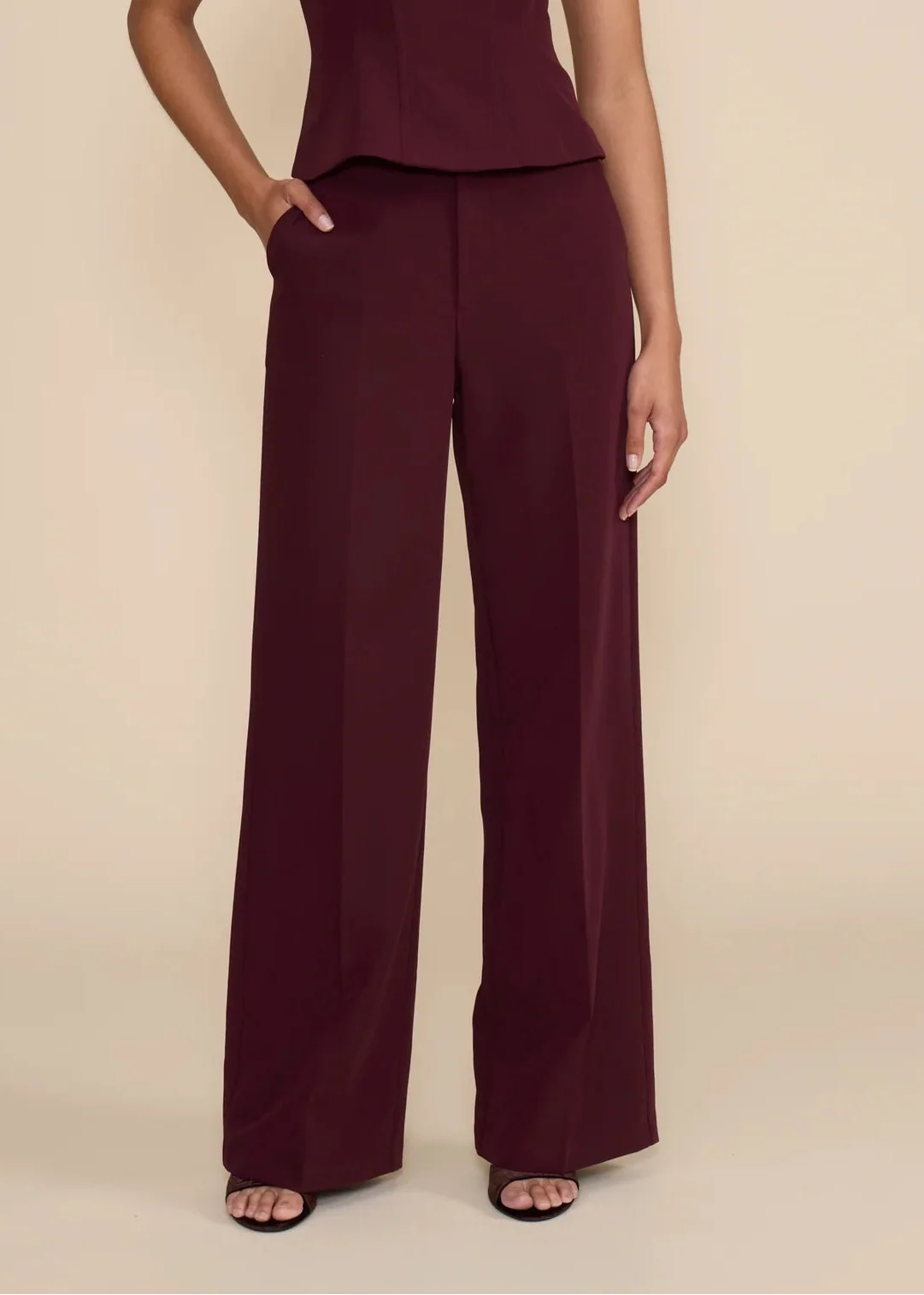 LEANNE WIDE-LEG PANTS