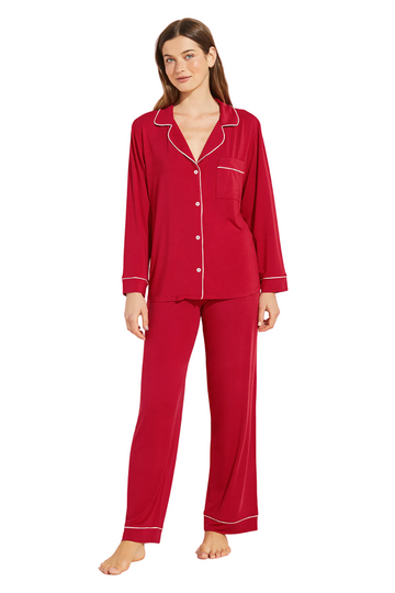 Gisele Long PJ Set - Haute Red