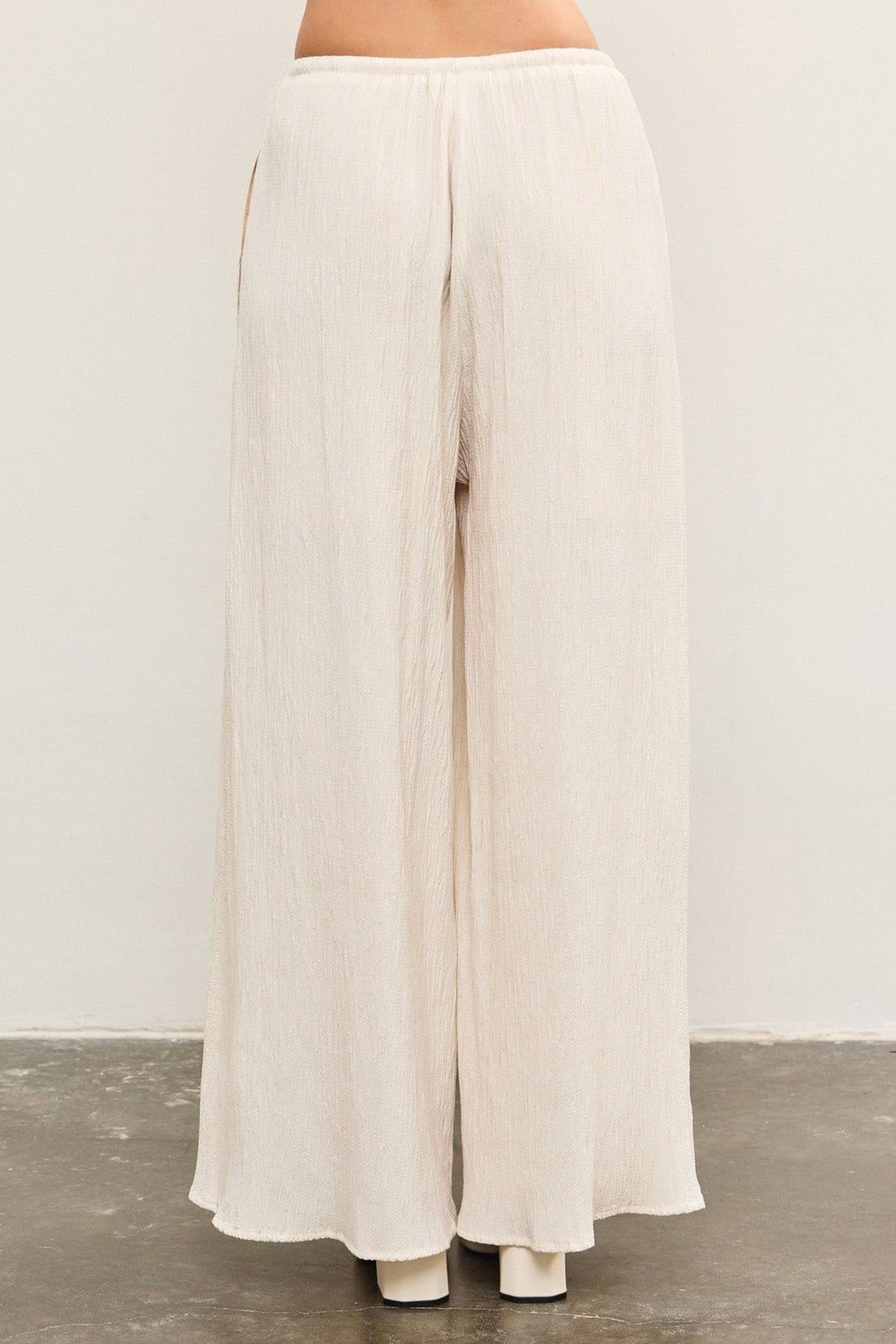 MONICA WIDE-LEG PANTS
