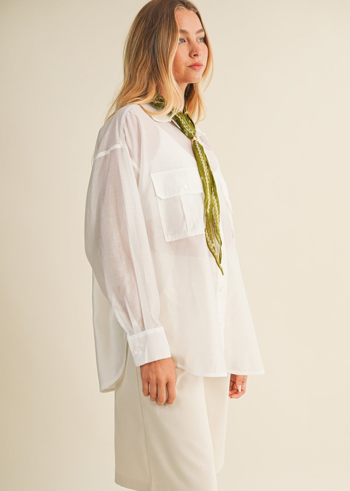 ROBERTA BUTTON DOWN SHIRT