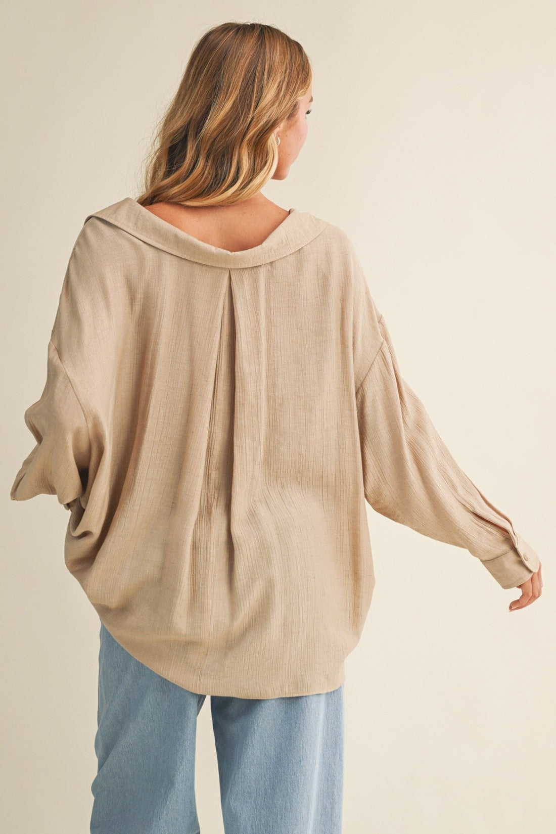 BROOKE BUTTON DOWN TOP