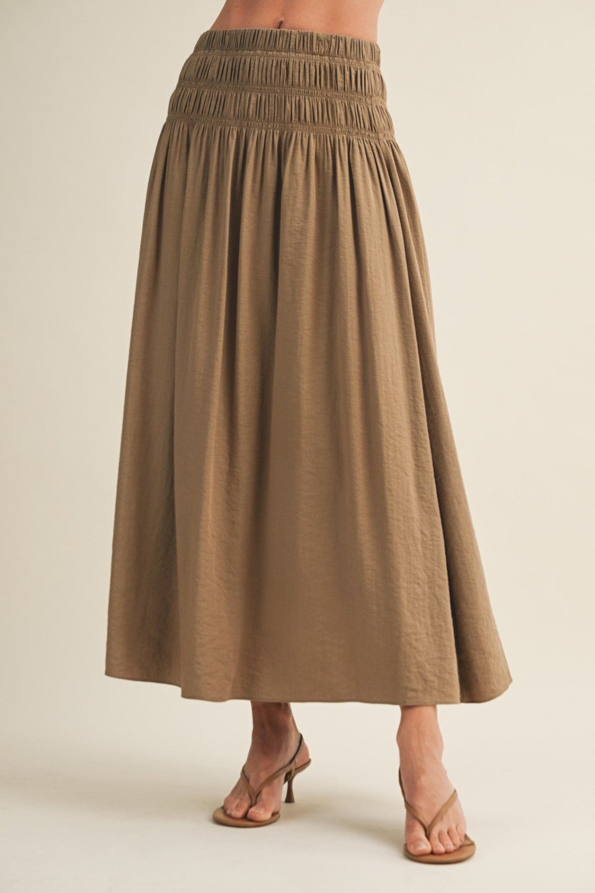 ARLIE A-LINE MAXI SKIRT