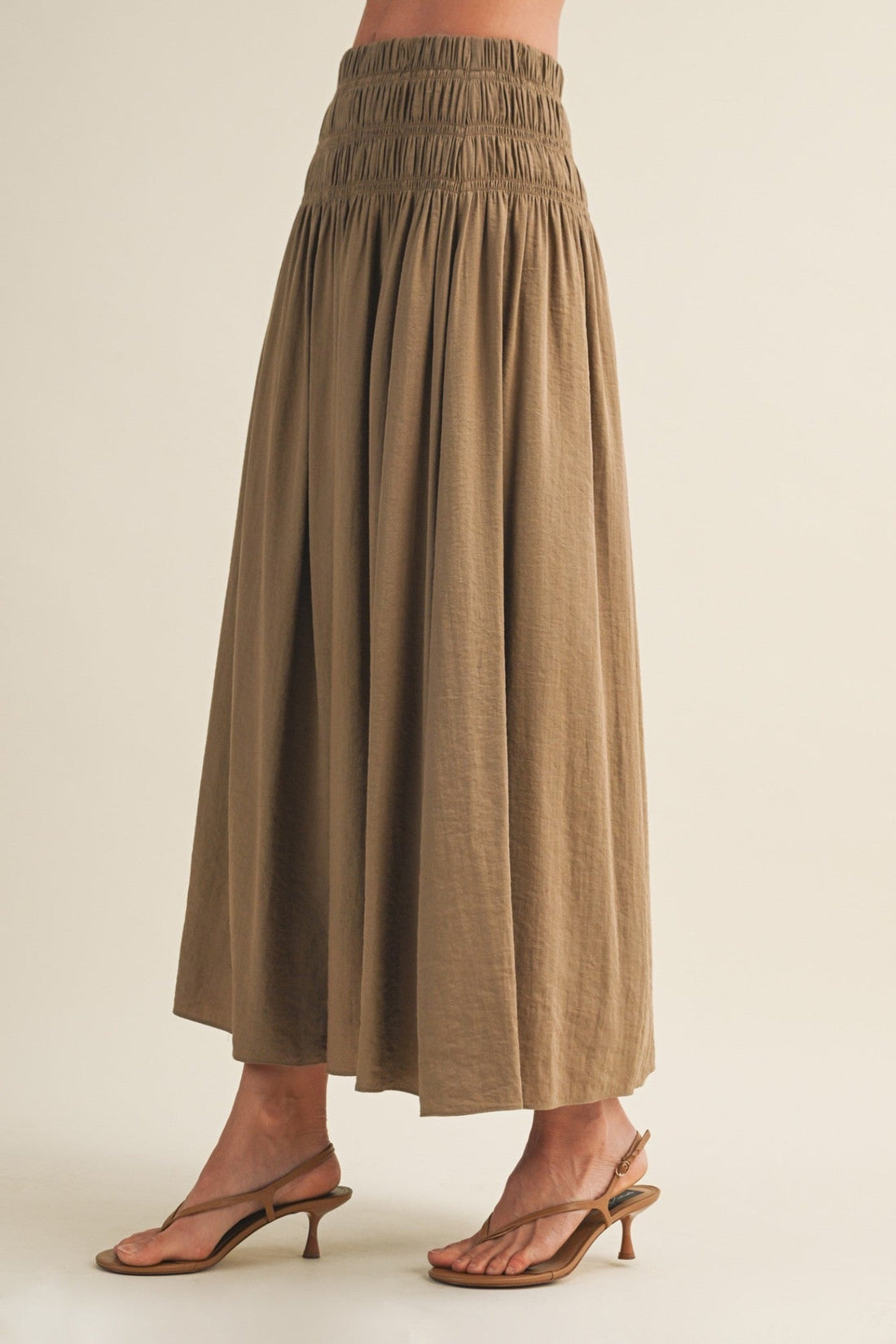 ARLIE A-LINE MAXI SKIRT