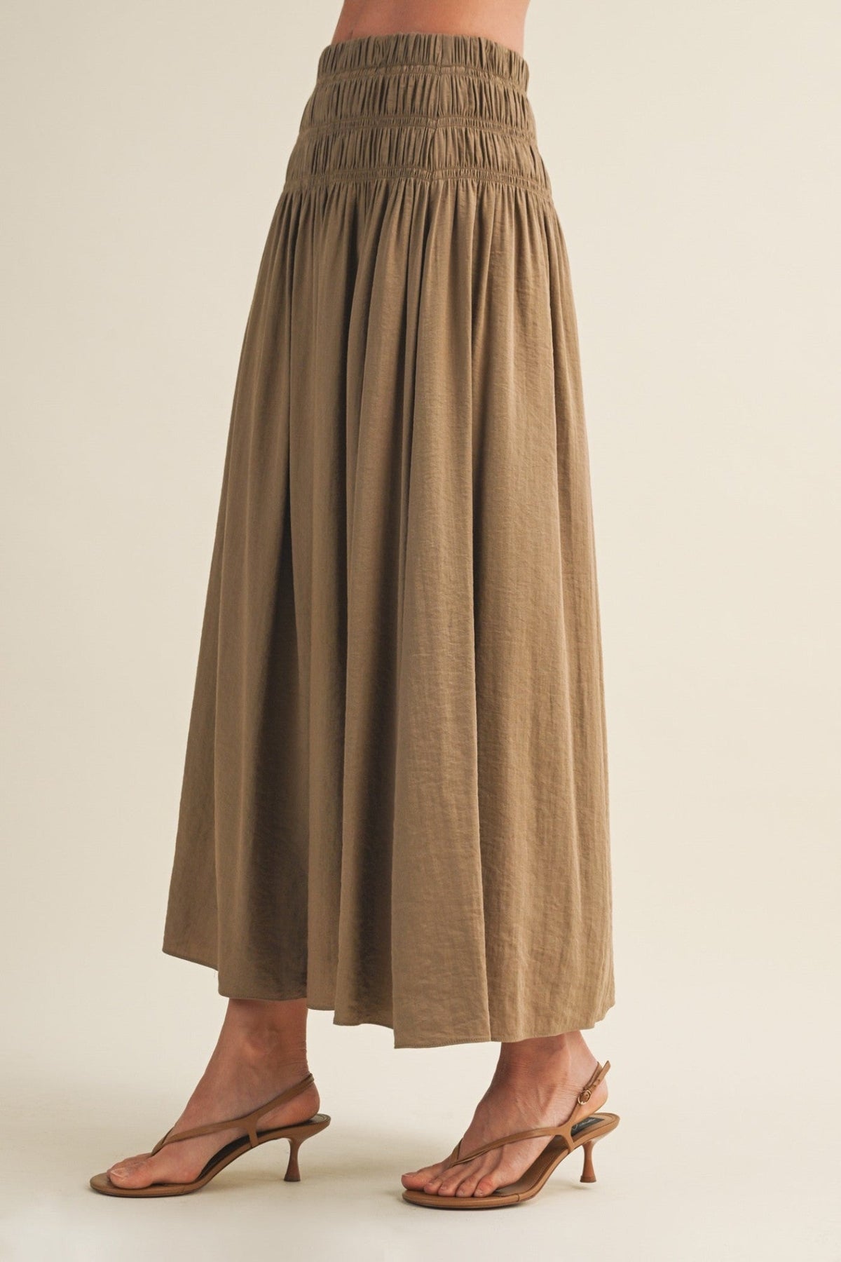 ARLIE A-LINE MAXI SKIRT