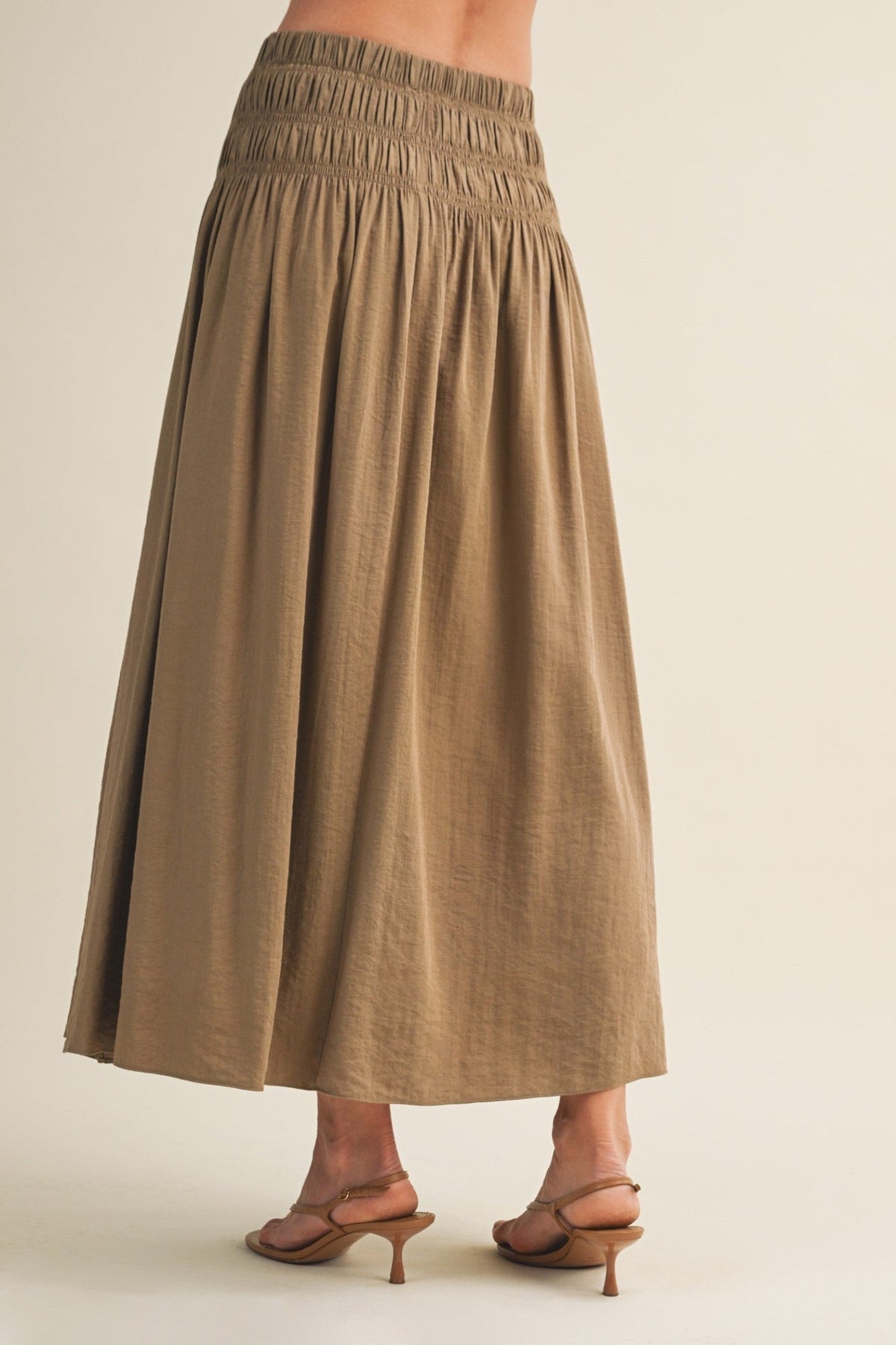 ARLIE A-LINE MAXI SKIRT