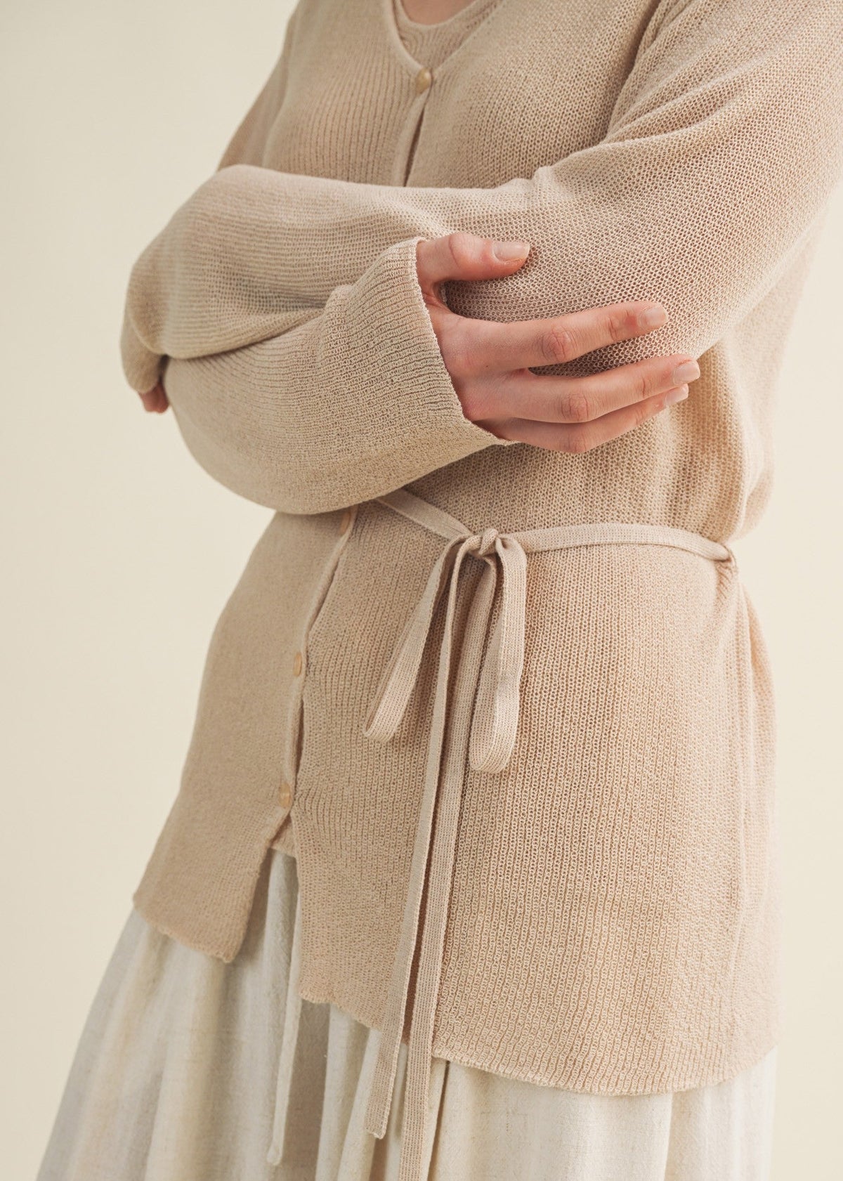 ALLIE LIGHTWEIGHT KNIT CARDIGAN