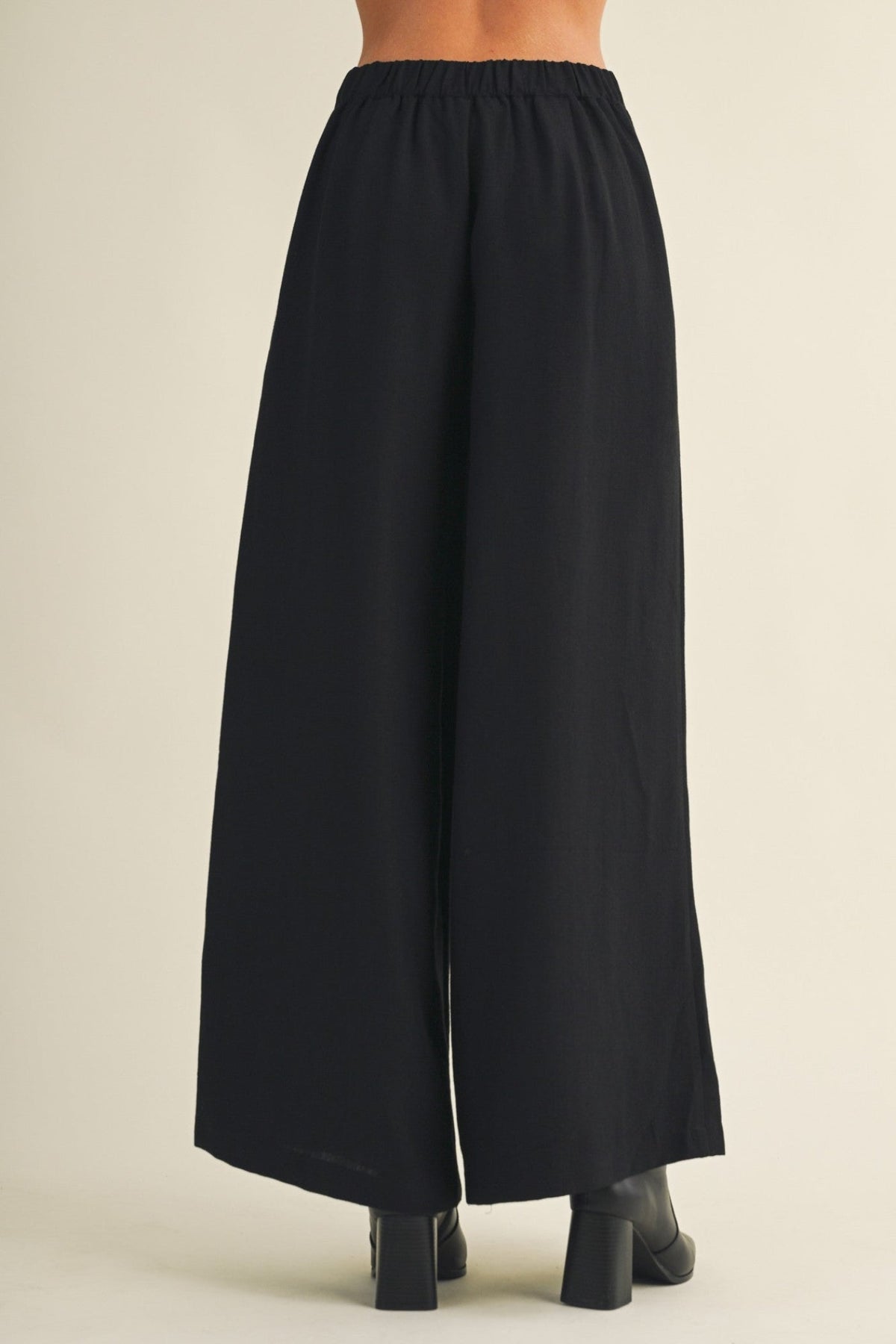MAE WIDE-LEG PALAZZO PANTS