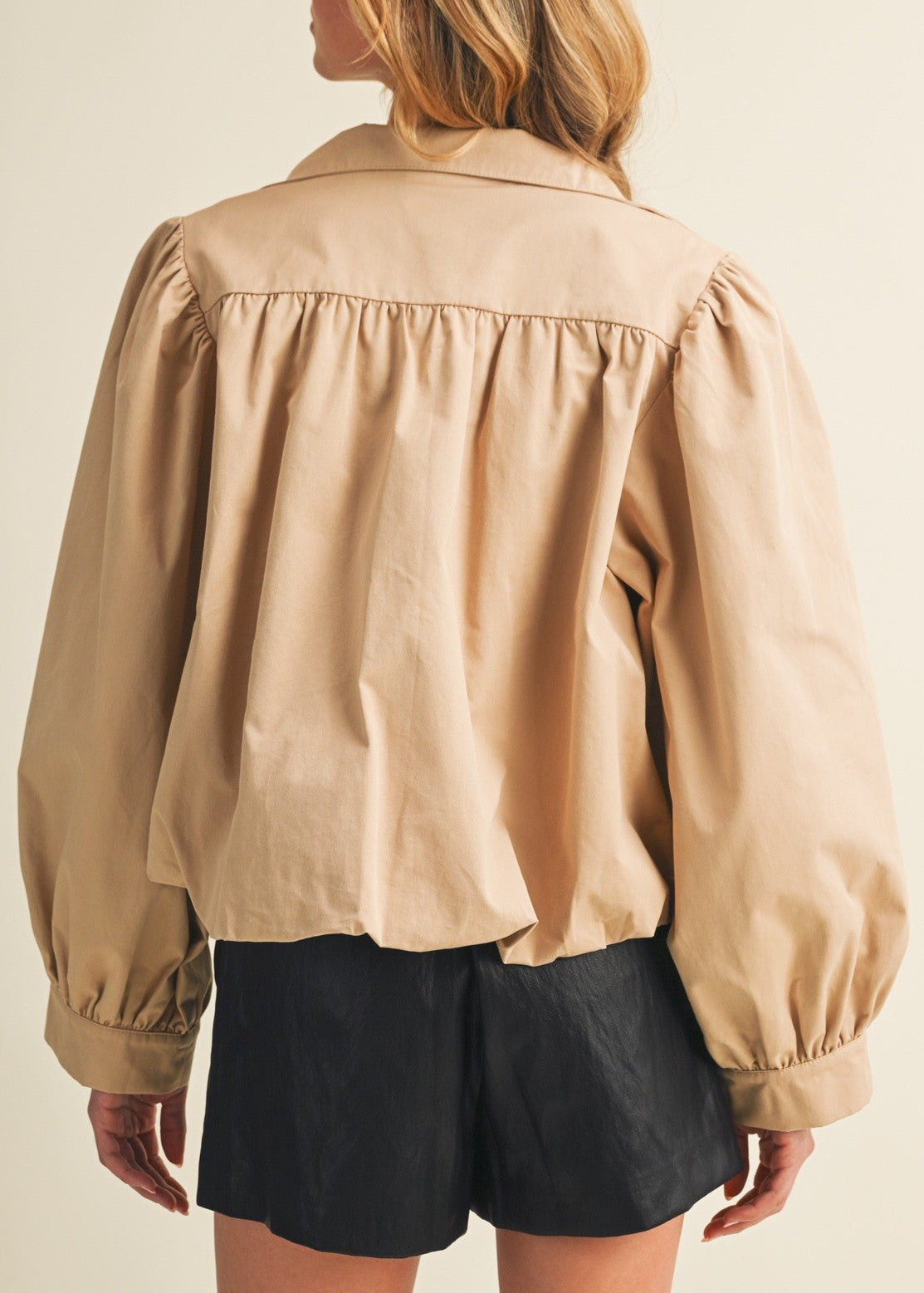 REGINA FUNNEL-NECK JACKET