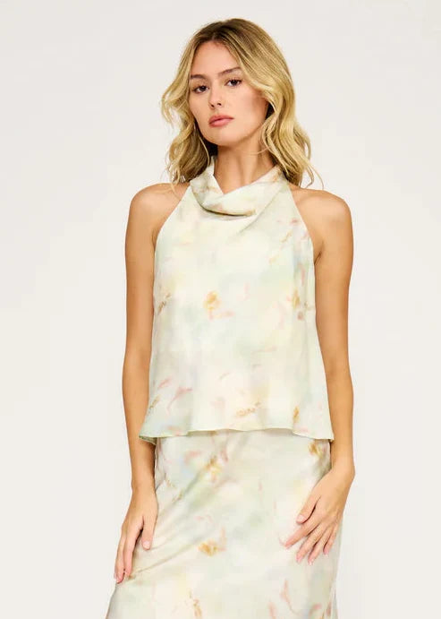 BOWIE COWL NECK TOP
