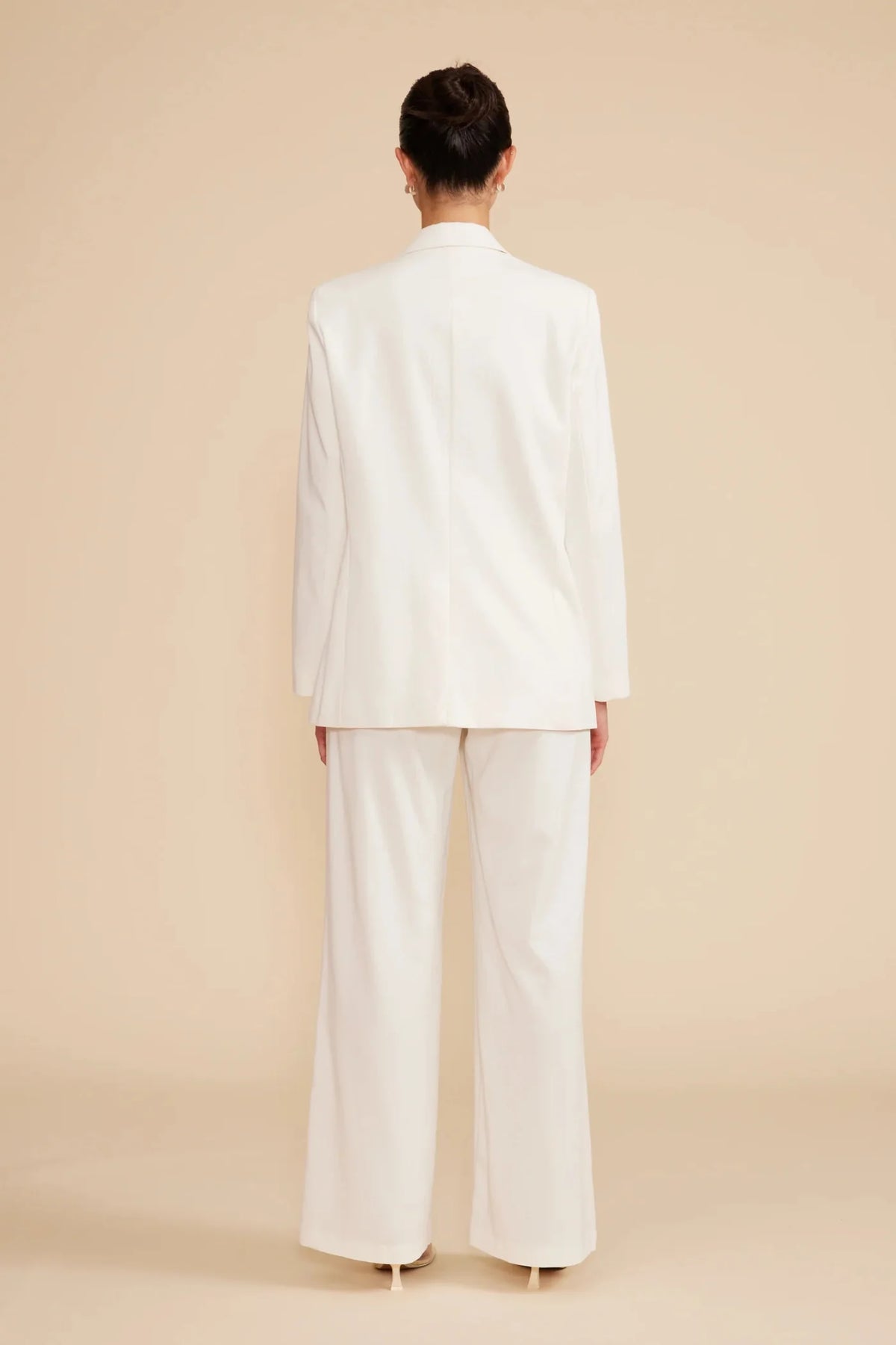 TARA WHITE CUPRO BLAZER