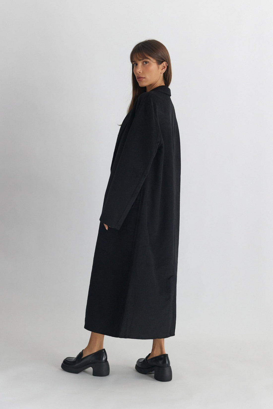 SPENCE BLACK COAT