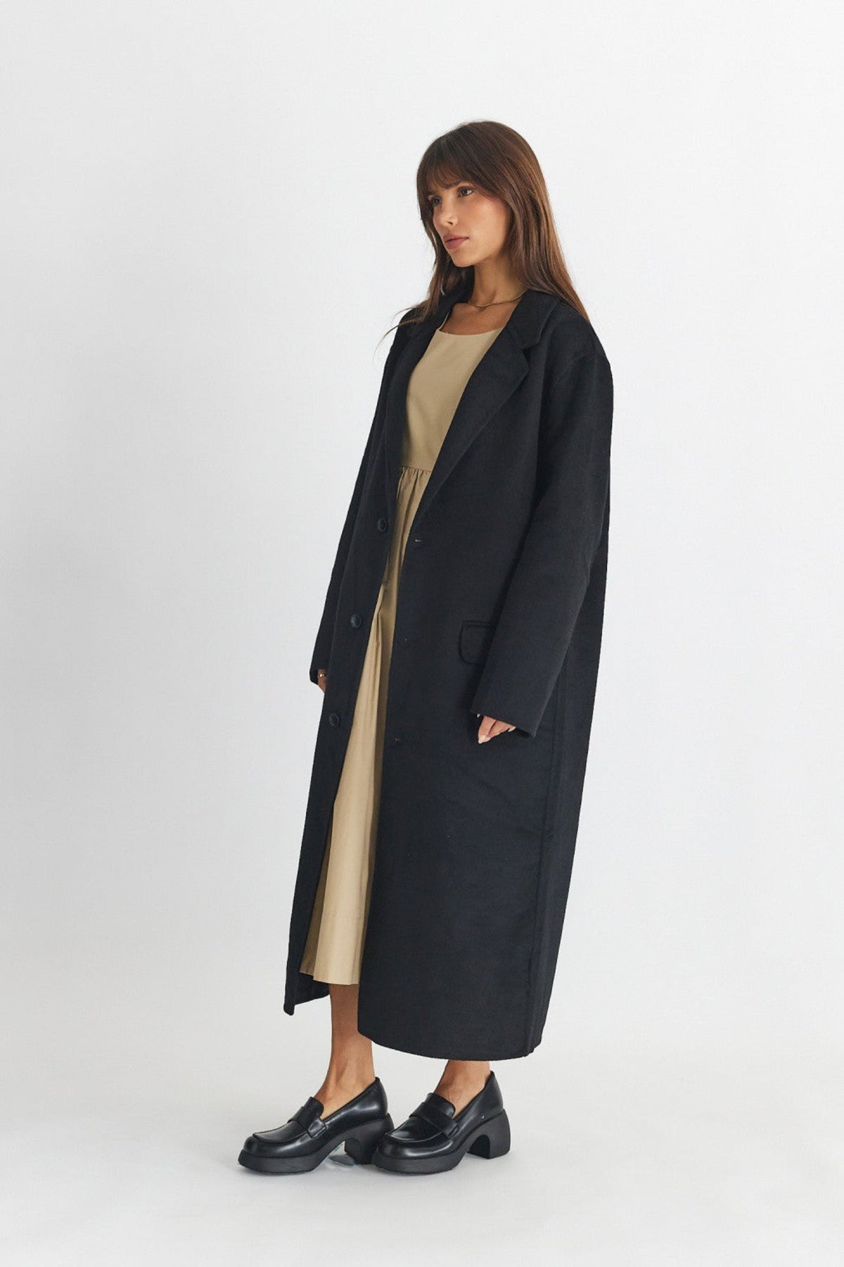 SPENCE BLACK COAT