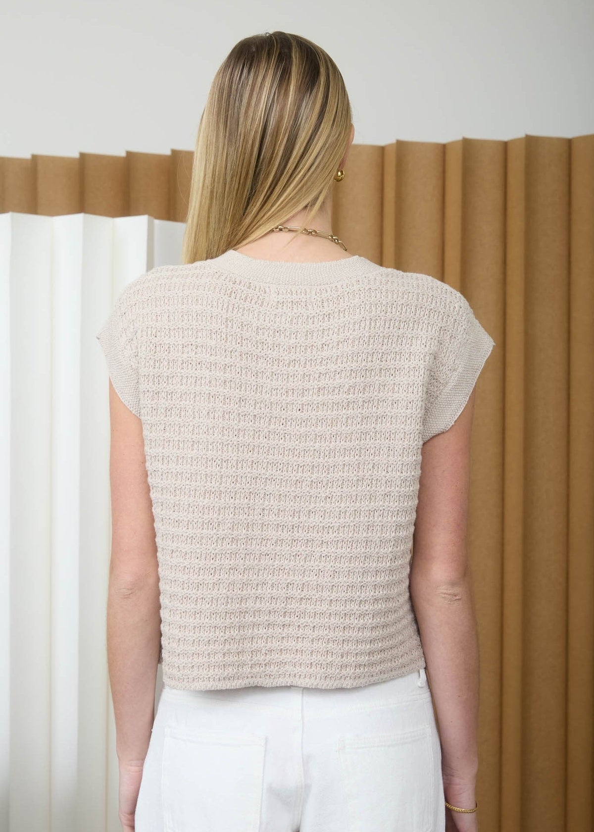 ALEXANDRA CAP SLEEVE CARDIGAN
