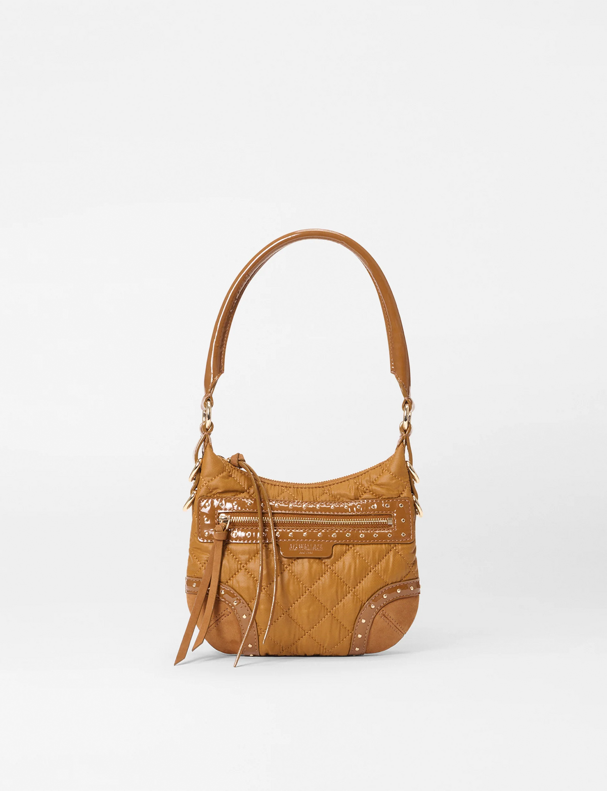 Mini Stud Crosby Sienna, Amber Suede