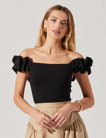 Hoda Top, Black
