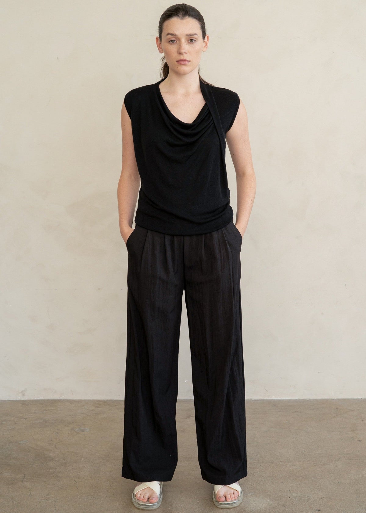 ABBY WIDE-LEG PANTS