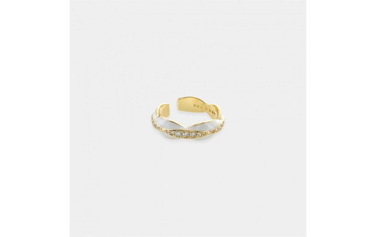 Enamel Adjustable Rings
