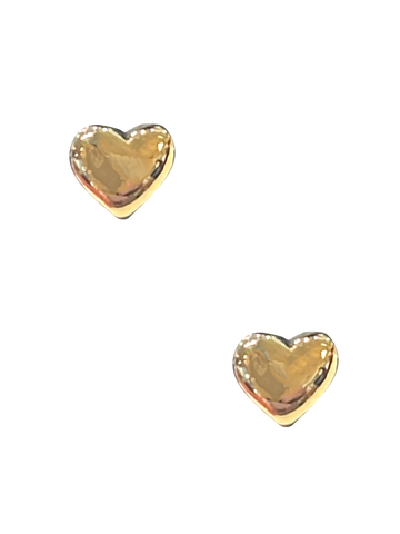 Heart Stud - Gold