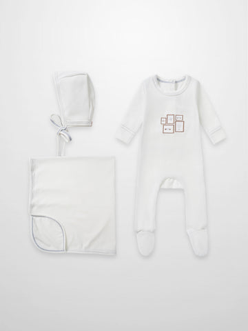 Mini Gallery Blue - Layette Set