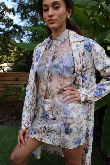 CLAUDIA LINEN SKIRT